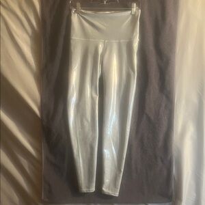 Old Navy Shiny White Kids Leggings